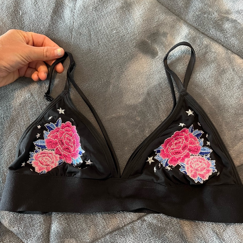 Flower bralette